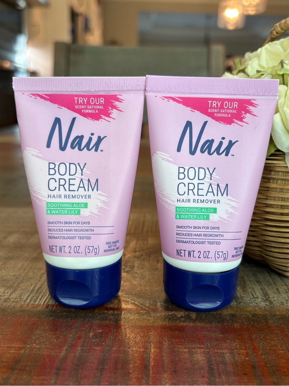 New NAIR Body Cream HAIR REMOVER Duo!